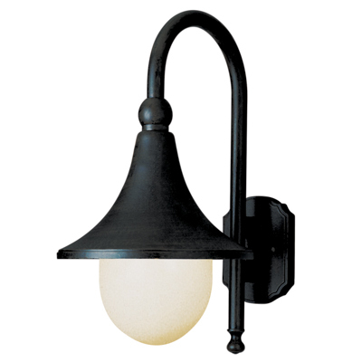 Trans Globe Lighting 4775 BK 1 Light Coach Lantern in Black